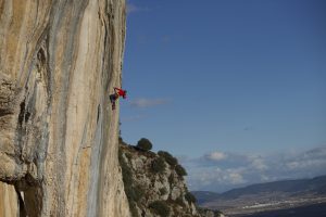 Hard Sport climbing at etxauri, this area gets better weather than the coast and is a great place to head should we need to escape coastal showers.